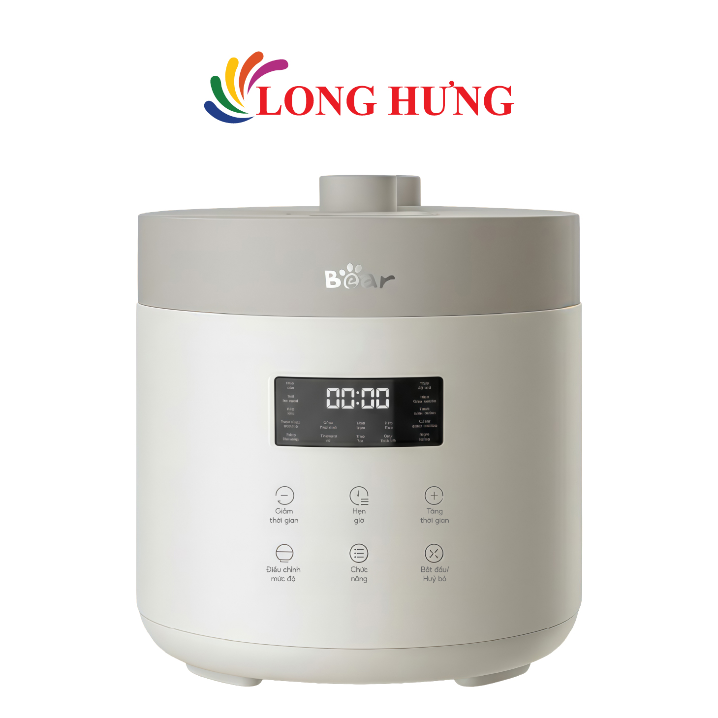 Nồi áp suất Bear 2.5 lít PC-4H25R - Hàng chính hãng