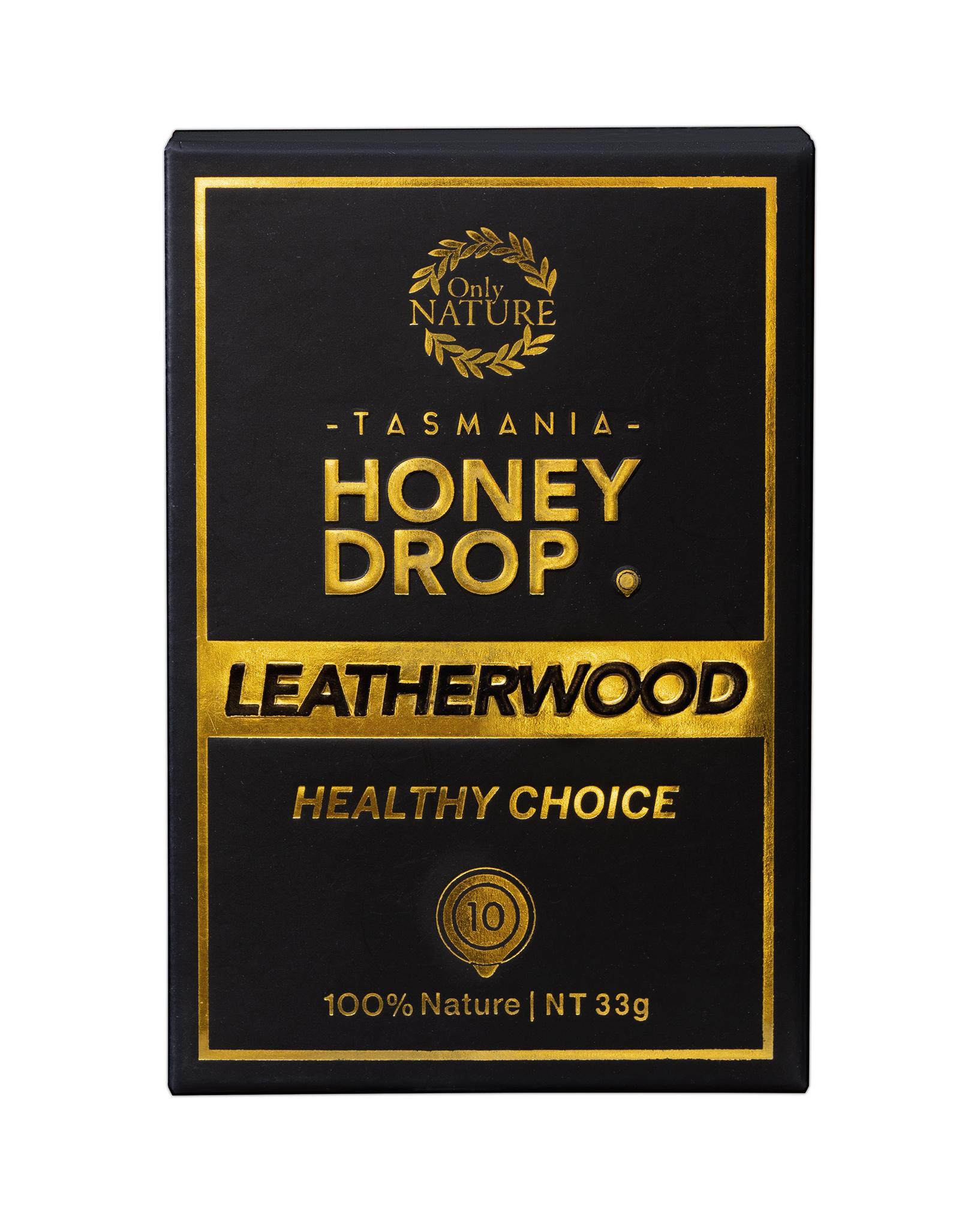 Kẹo Sả Nhân Mật Ong - Honey Drop Leatherwood Only Nature (33g)