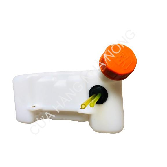 Bình xăng nhựa dành cho máy cắt cỏ 330 cổ dài loại 2 ốc
