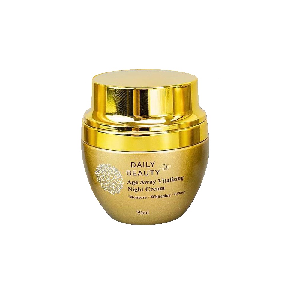 Kem dưỡng da ban đêm Daily Beauty Age Away Vitalizing Night Cream R&amp;B Việt Nam, Đánh Thức Thanh Xuân, Trẻ Hóa Làn Da, nâng cơ, trắng da, mờ nám 50ml