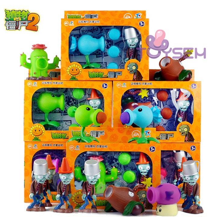 Đồ chơi trẻ em trái cây đại chiến plants vs zombies 2 hoa quả nổi giận - Quà tặng sinh nhật cho bé