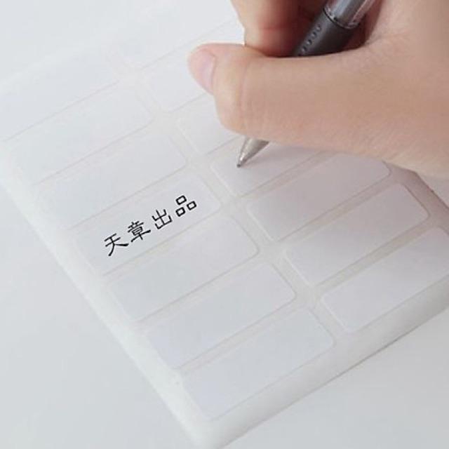 Miếng dán ghi chú 05 tờ( dán sổ, dán clear bag....)