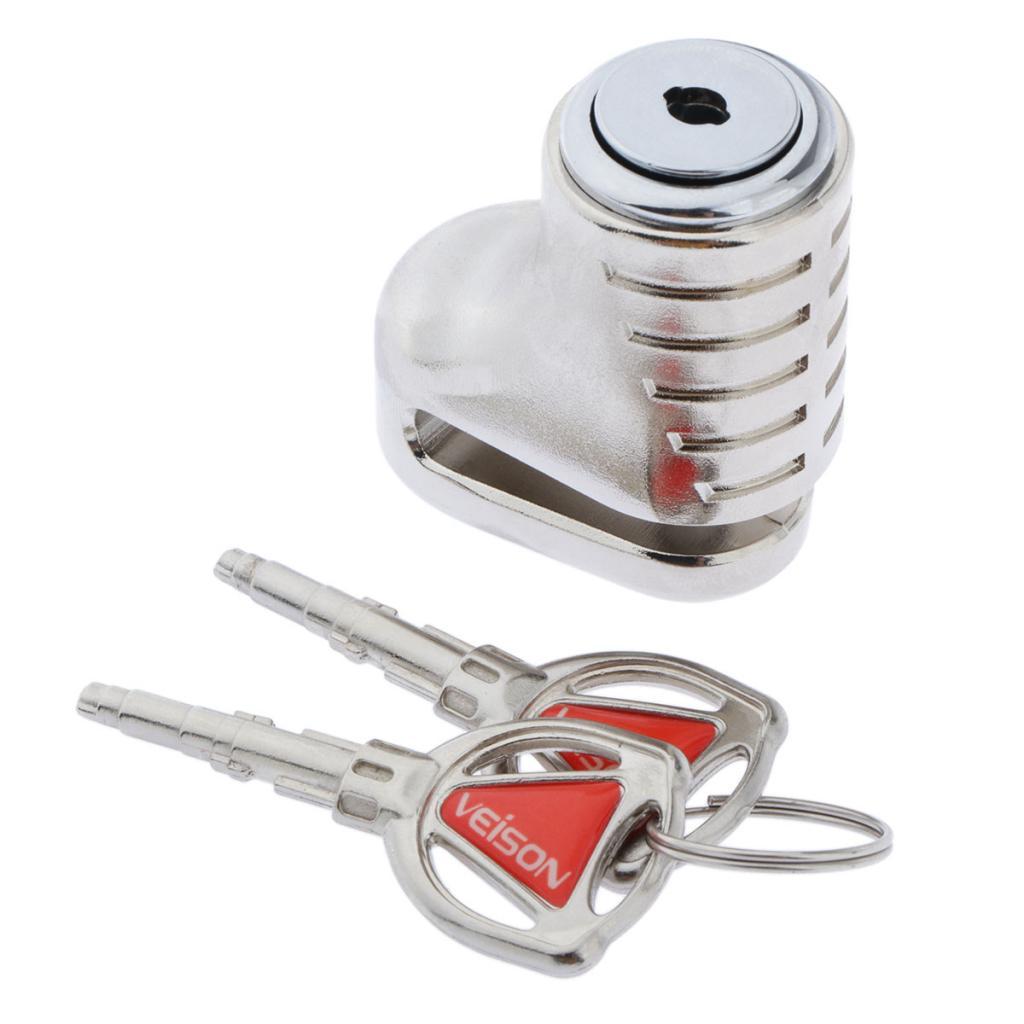 Zinc Alloy Waterproof Motorcycle Antitheft Wheel Disc Brake Lock