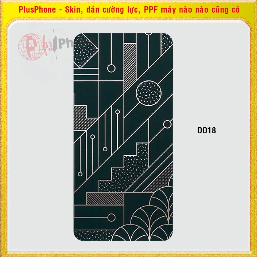 Dán Skin mặt sau cho Huawei P20, P20 Pro, P30, P30 Lite, P30 Pro nhiều mẫu hot, độc lạ