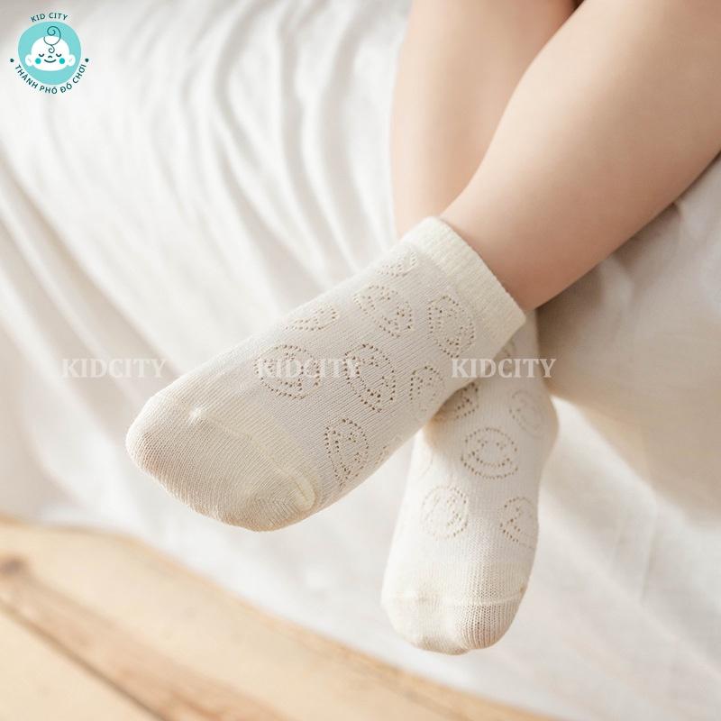 Set 5 Đôi Tất Cho Bé, Tất Trẻ Em Chất Cotton Hàng Chất Lượng Cao