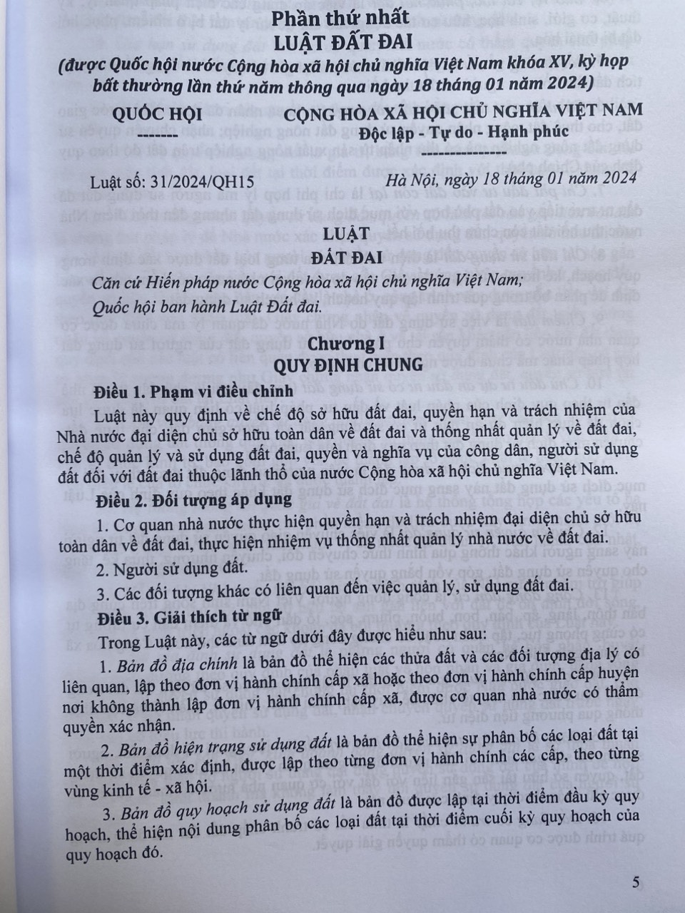 Luật Đất Đai - Luật Nhà Ở - Luật Kinh Doanh Bất Động Sản