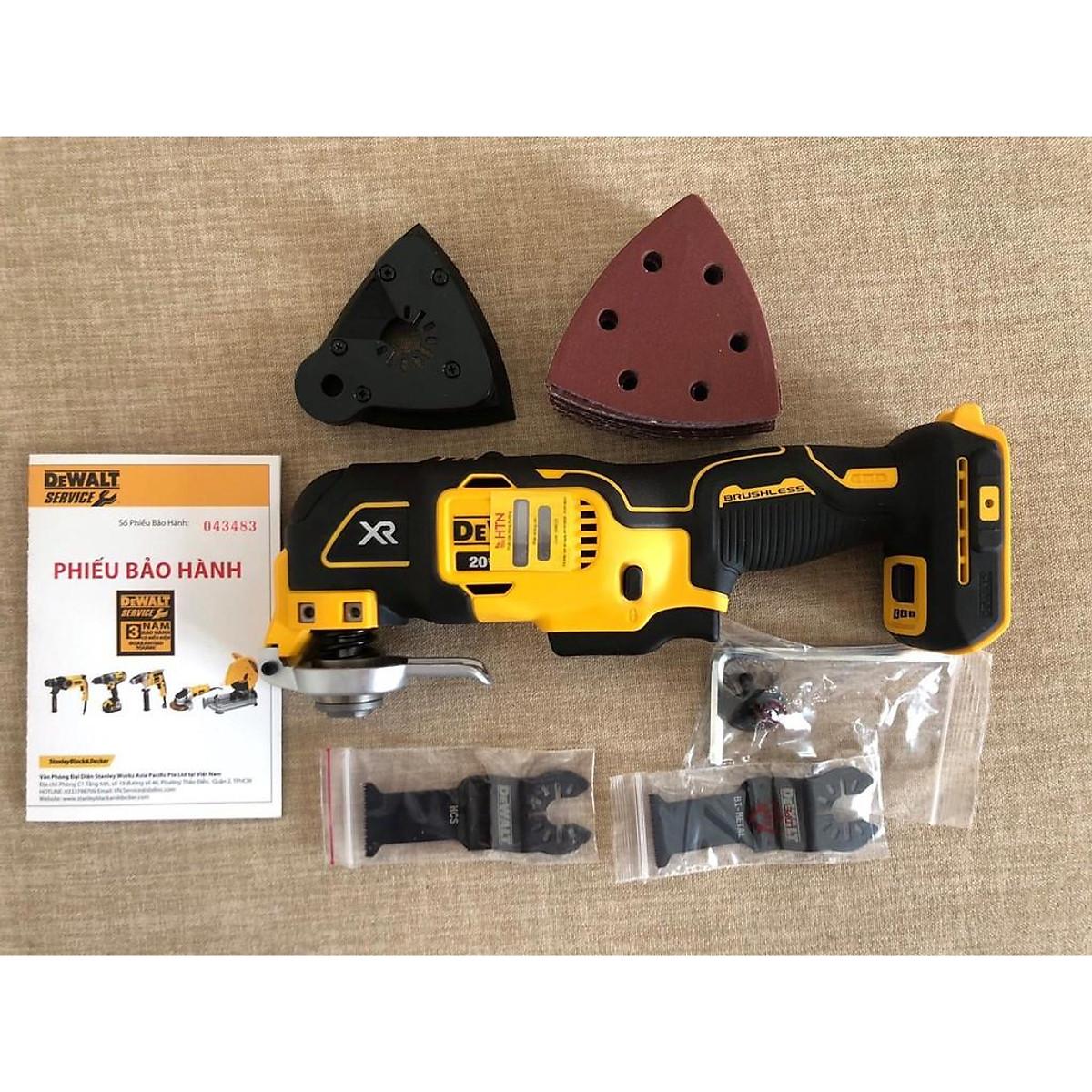 MÁY CẮT GỌC RUNG PIN CẦM TAY 20V 300W DEWALT DCS356N-KR- HÀNG CHÍNH HÃNG