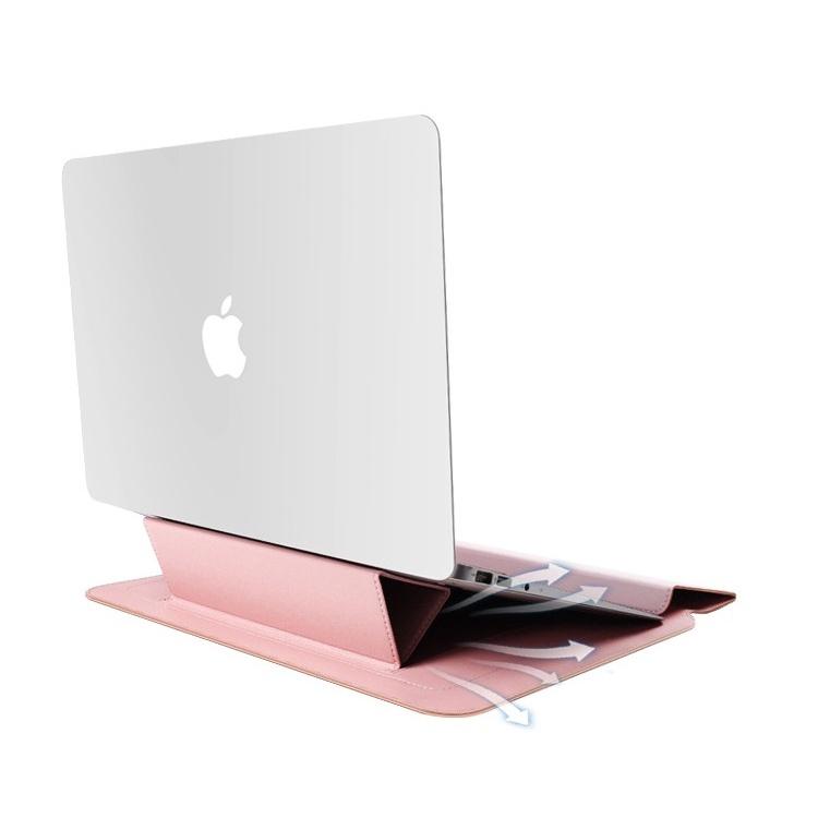Túi da đựng laptop 4 trong 1 chống thấm nước cho laptop Macbook Air Pro 11 inch - 15.6 inch