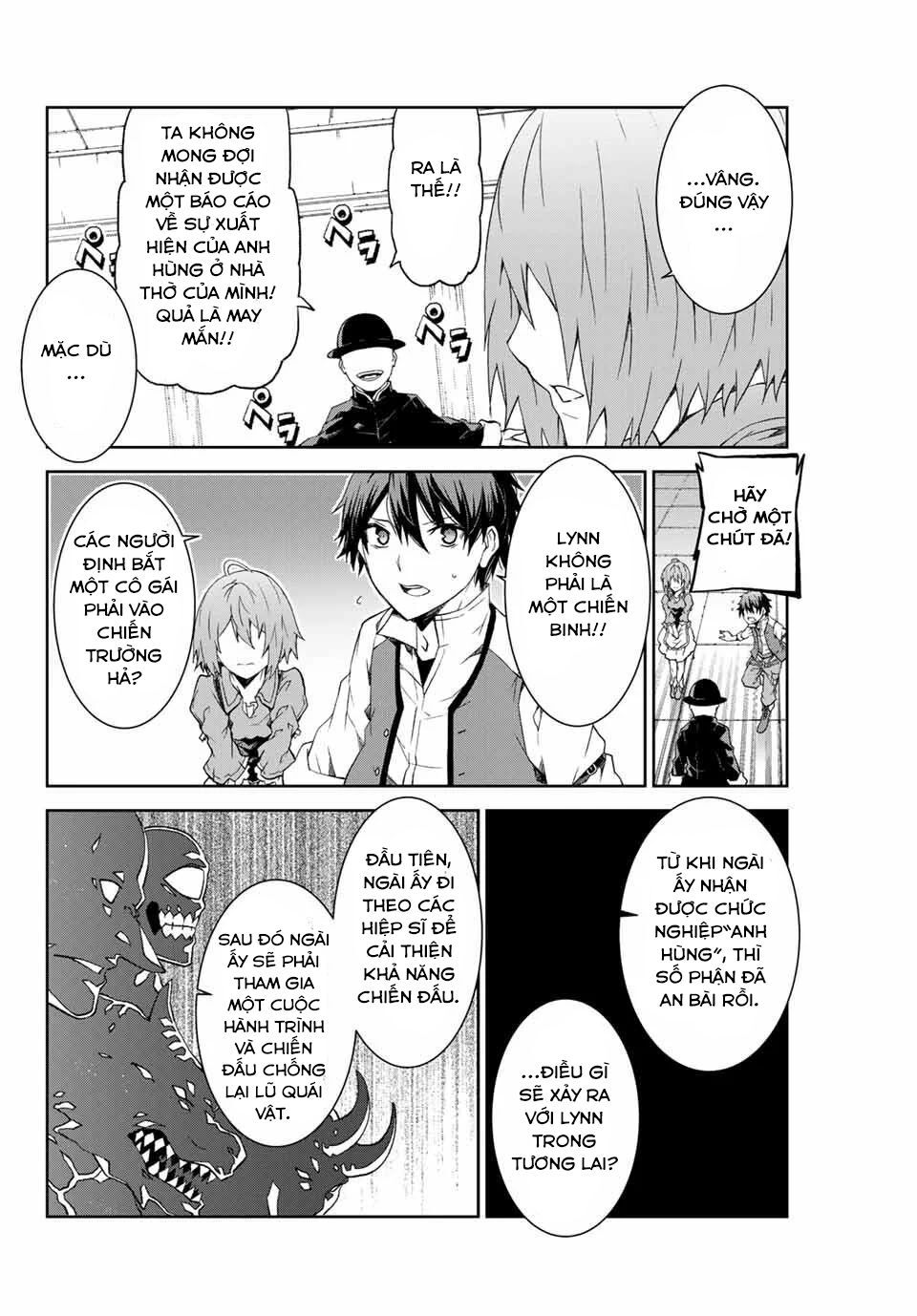 từ chức nghiệp yếu nhất trở thành "thợ rèn" mạnh nhất chapter 1.2 3