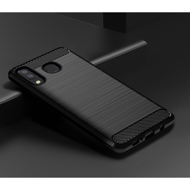Ốp lưng chống sốc Vân Sợi Carbon cho SamSung Galaxy A8 Star