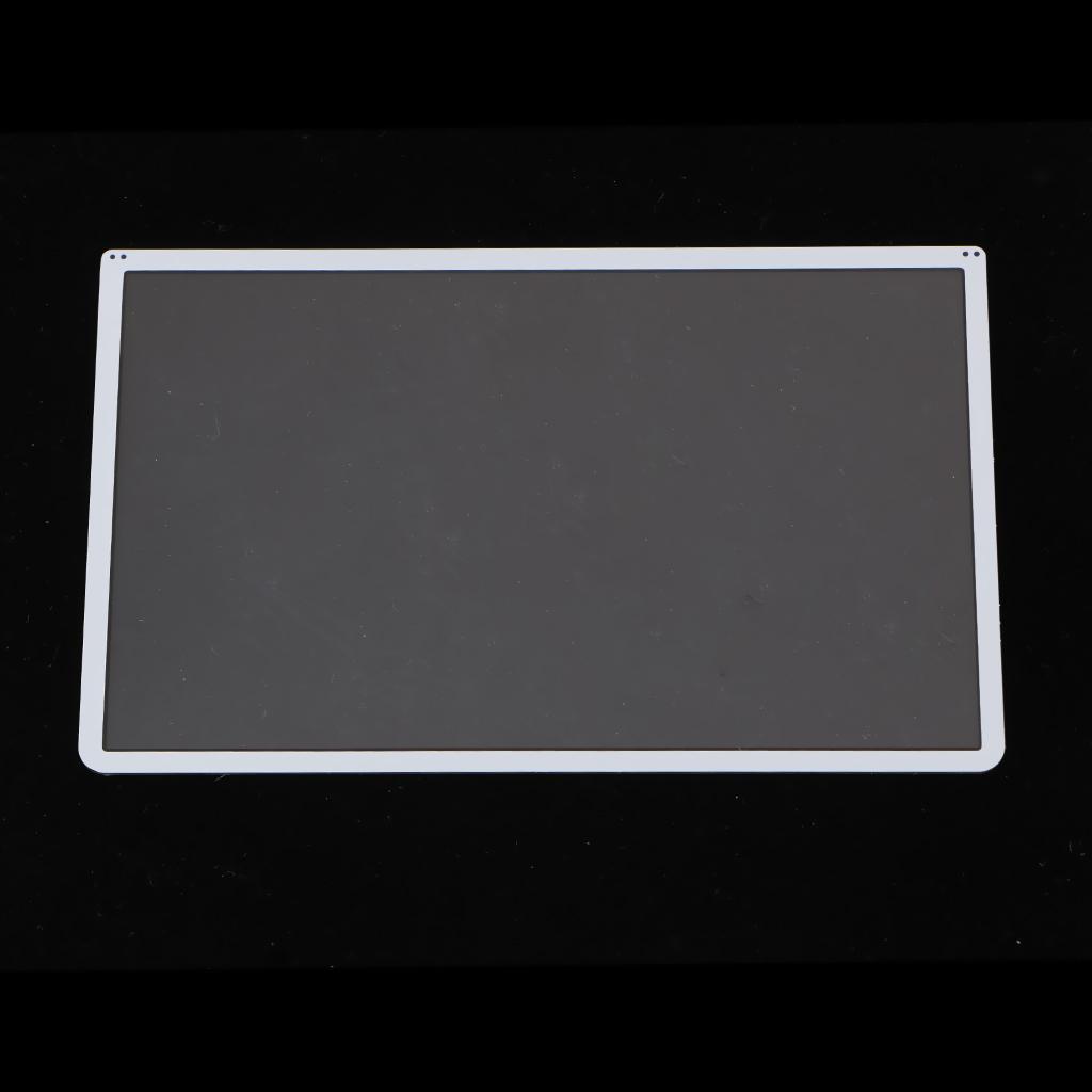 Replacement Blue Top Screen Frame Lens Cover LCD Screen Protector Compatible with Nintendo New 3DS XL LL