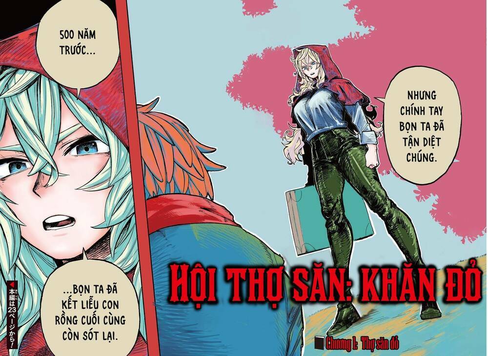 hội thợ săn: khăn đỏ chapter 1 3