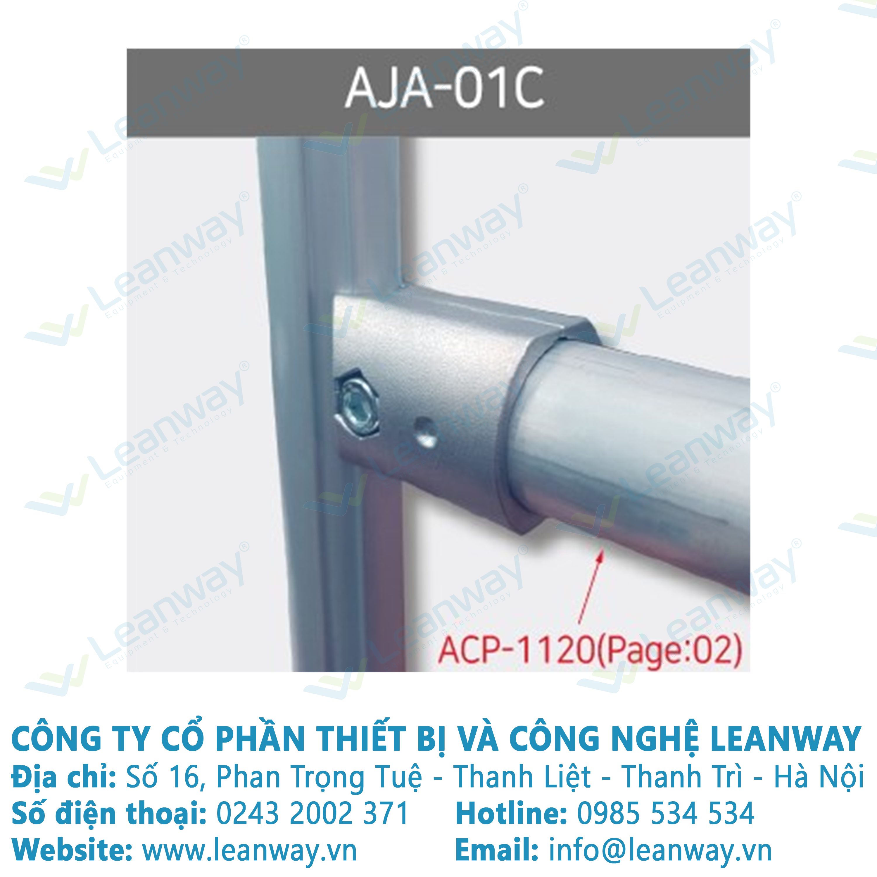 Khớp nối nhôm AJA-01C