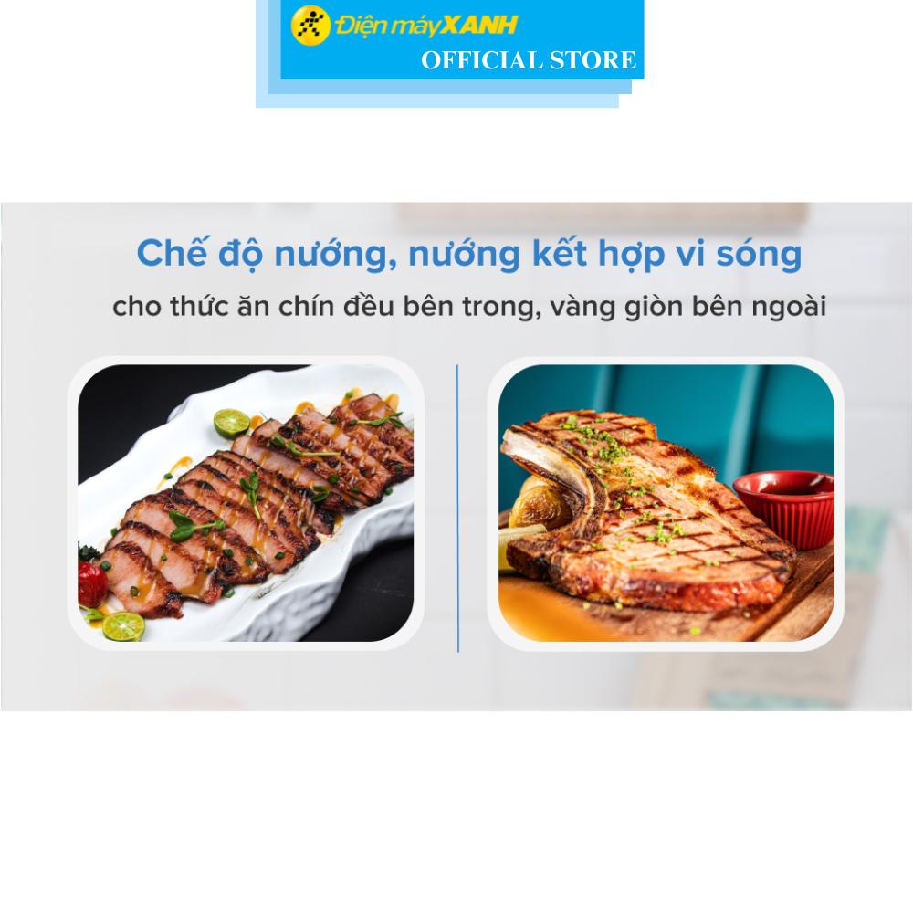 Lò vi sóng có nướng Sharp R-G222VN-S 20 lít - Hàng Chính Hãng