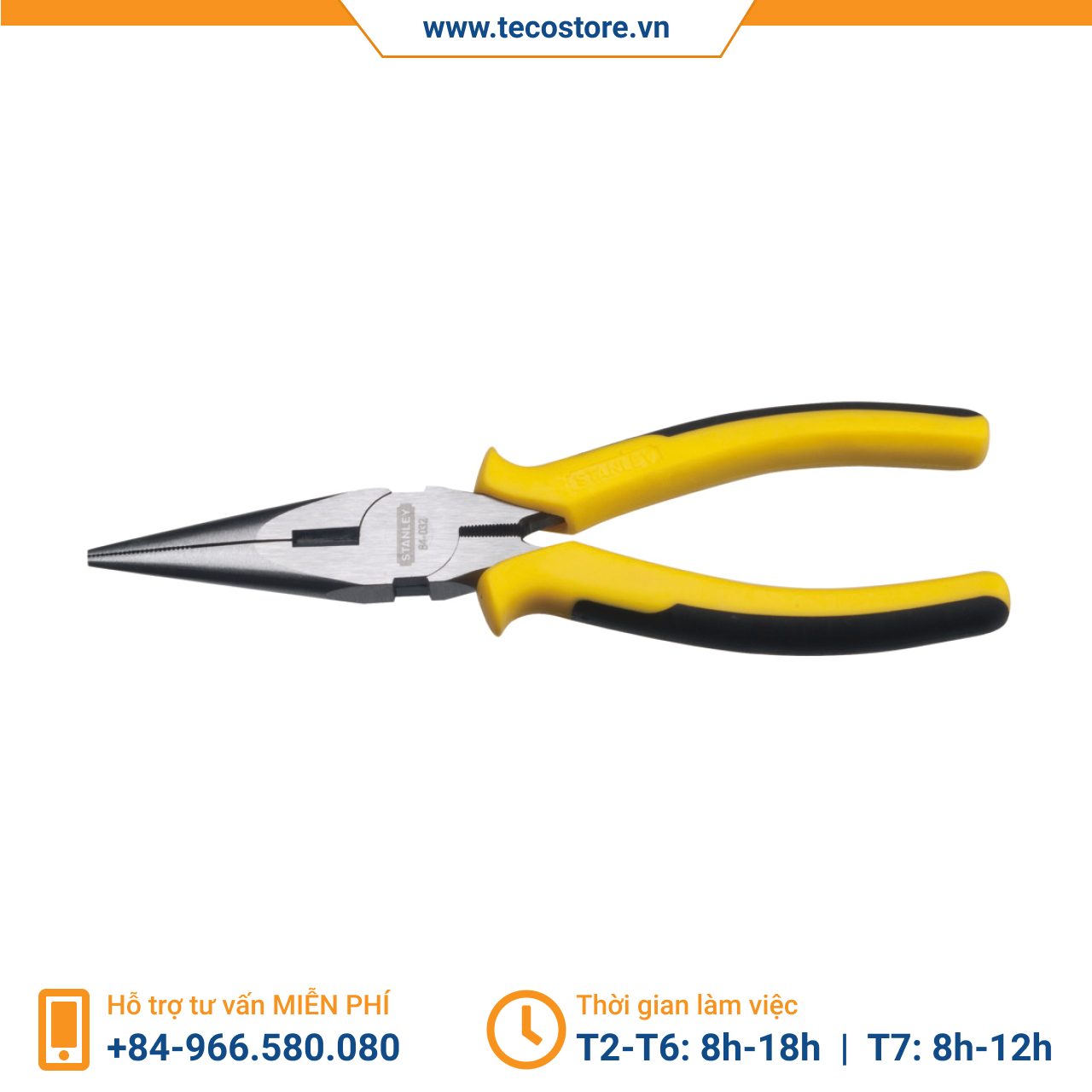 Kìm nhọn Stanley STHT84032-8 8''/200mm