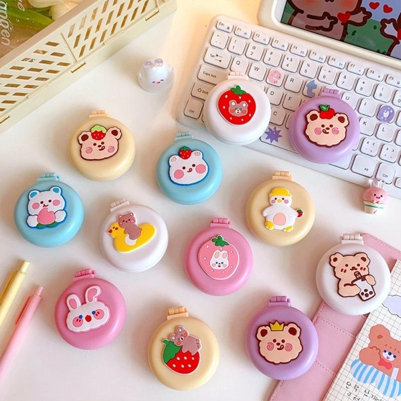 Gương kèm lược gấp gọn kiểu dáng dễ thương cute ( ĐƯỢC CHỌN MẪU )
