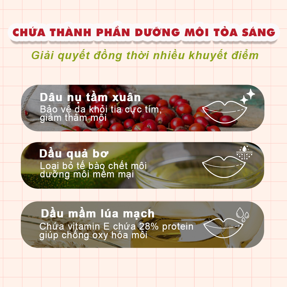 Son Kem Lỳ Cam Đào Ngậm Dưỡng GUO 5gr