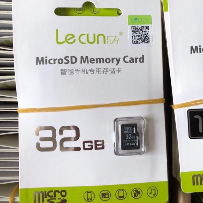 Thẻ Nhớ Lecun 32GB CLASS 10 Hàng Chính Hãng Bảo Hành 5 Năm -Thẻ Nhớ Micro SD