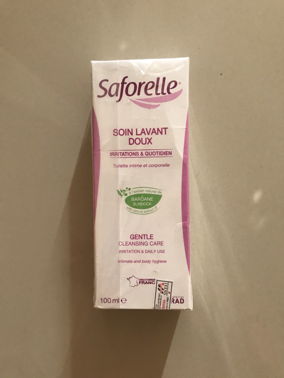 Dung dịch vệ sinh Saforelle Gentle Cleansing Care