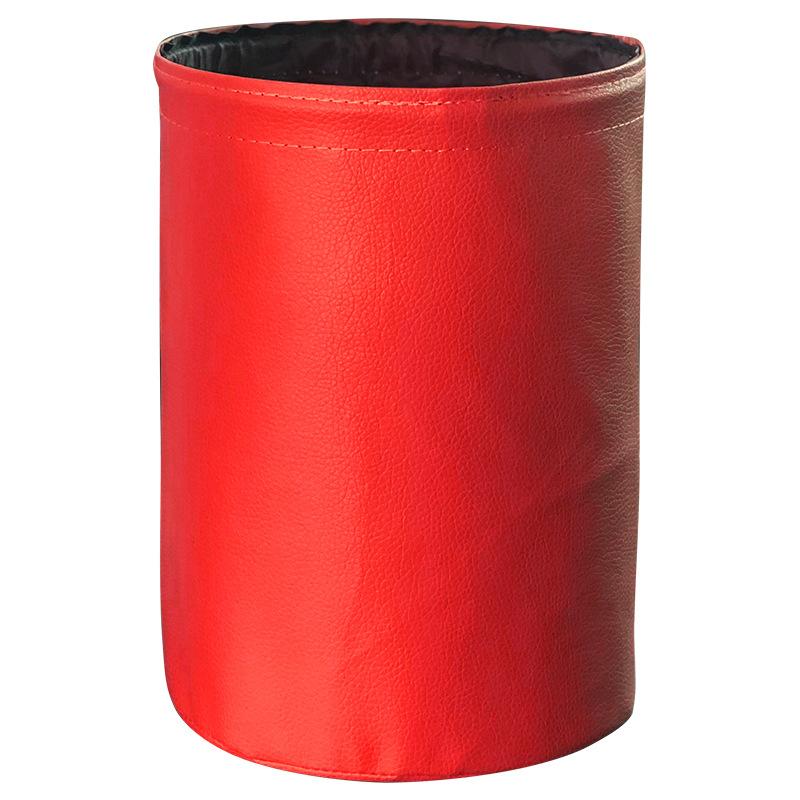 Các phong cách mới nhất ô tô lưu trữ xô ô chống thấm lưu trữ xô gấp mini treo xe da đa chức năng thùng rác có thể