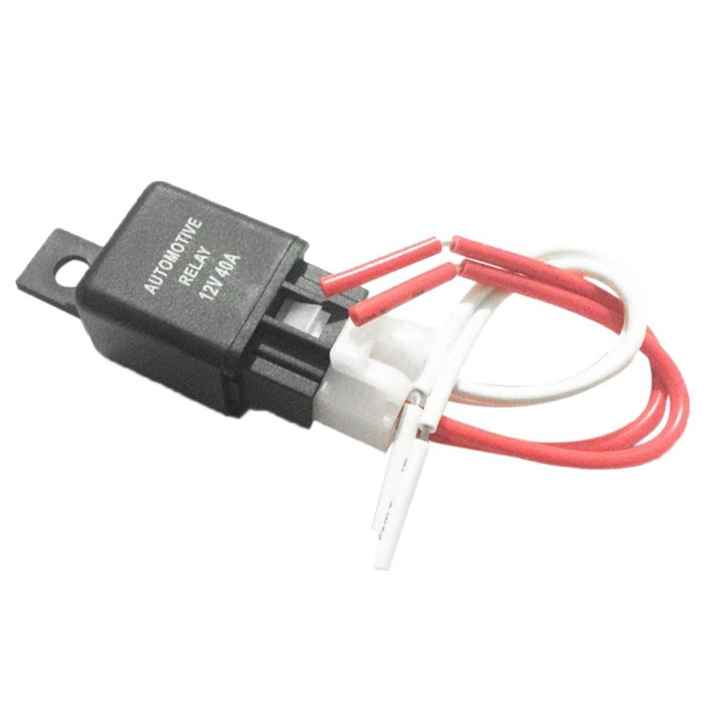 2x12V 40A 4Pin Automotive Changeover Switch Relay for Universal Car Motorcycle