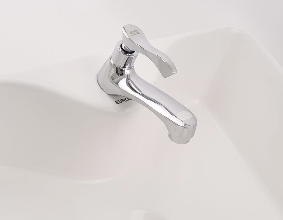 Vòi Lavabo lạnh Eurolife EL-116 (Trắng bạc)