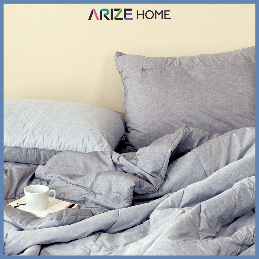 Vỏ Gối Nằm Chần Bông Cao Cấp ARIZE Eva Kích Thước 50x70cm