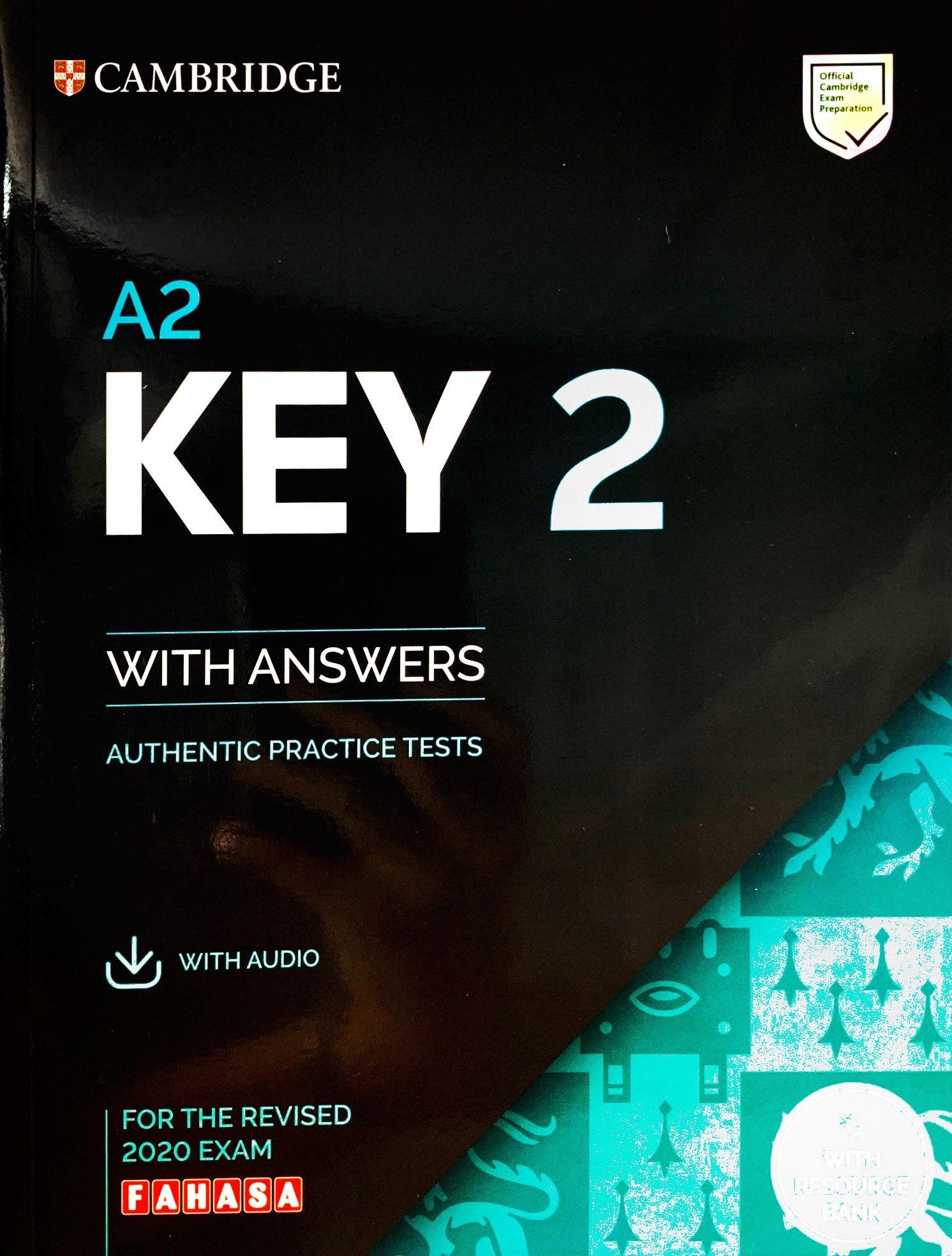 A2 Key 2 For The Revised 2020 Exam SB With Answers With Audio With Resource Bank