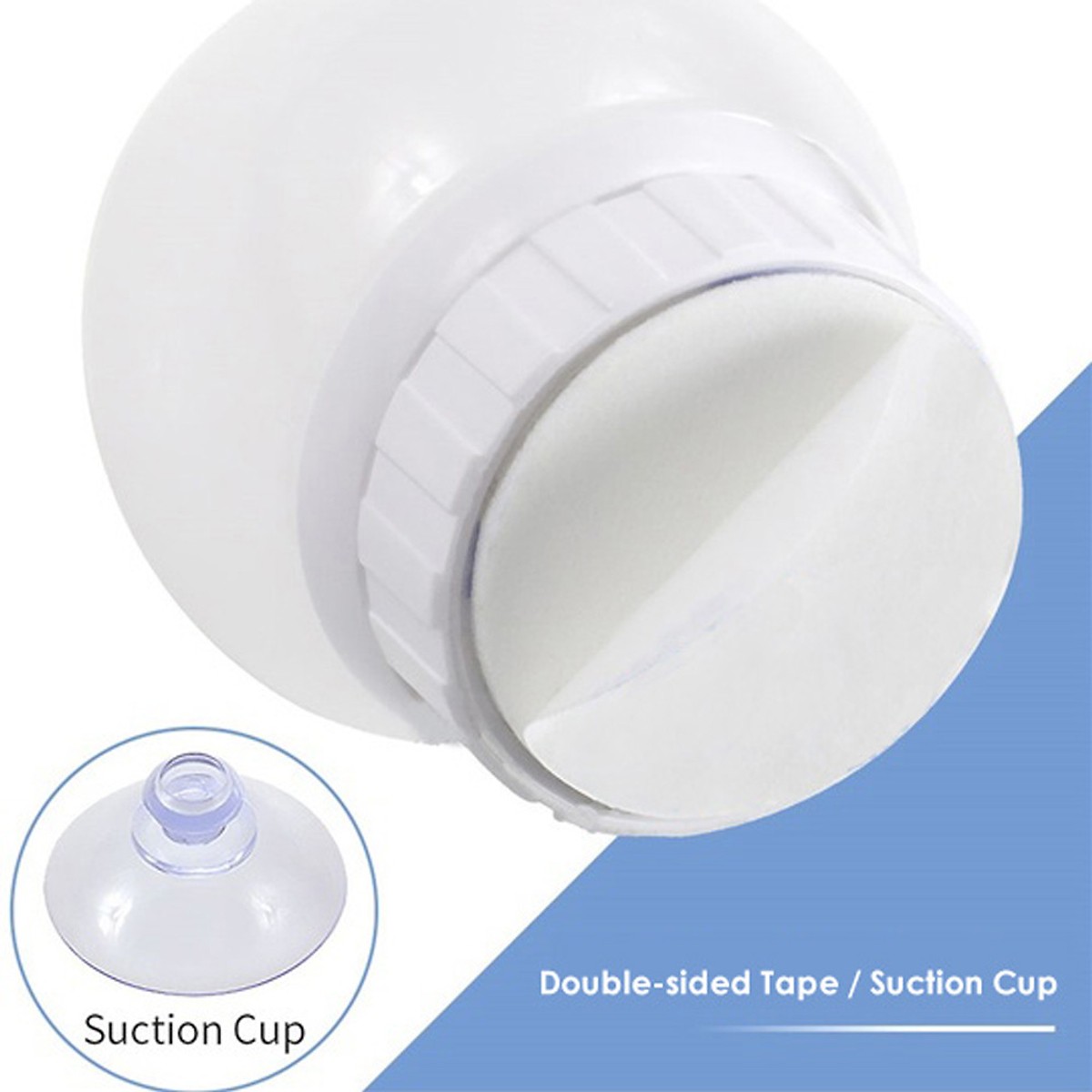 Bộ dây 10 bóng đèn led tròn màu gắn gương trang điểm sang trọng