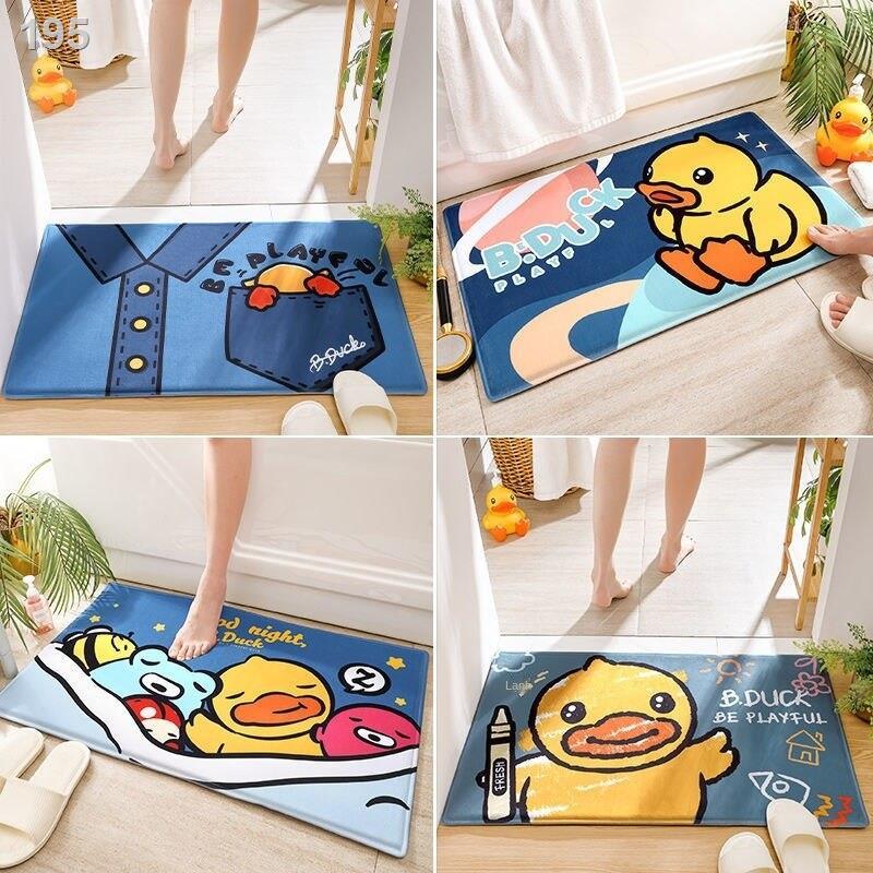 Thảm phòng tắm thấm nước cửa chống trượt hoạt hình gia đình nhà vệ sinh