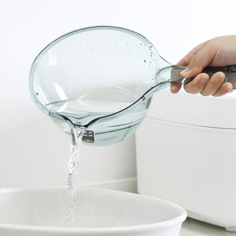SP0131 Gáo Múc Nước Bằng Nhựa Cao Cấp Trong Suốt Tiện