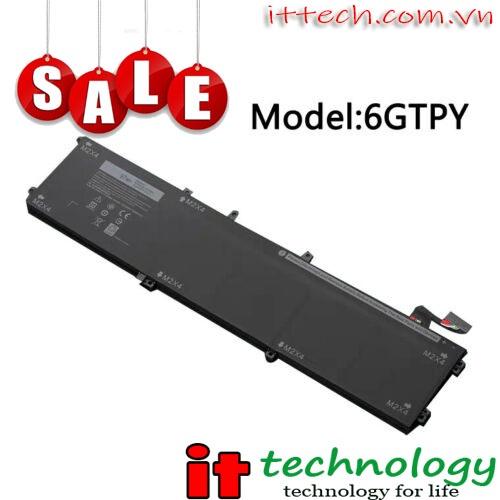 Pin dùng cho Laptop Dell 6GTPY 06GTPY 97Wh 9 Cell