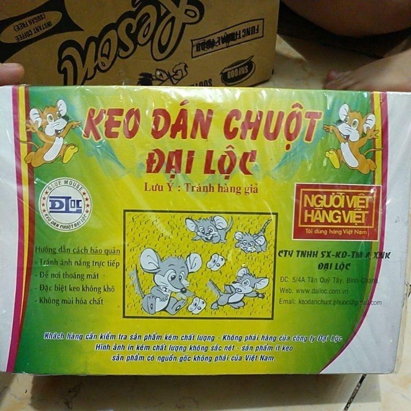 Keo bẫy siêu dính chuột Đại Lộc sử dụng nhiều lần không độc hại giá sỉ