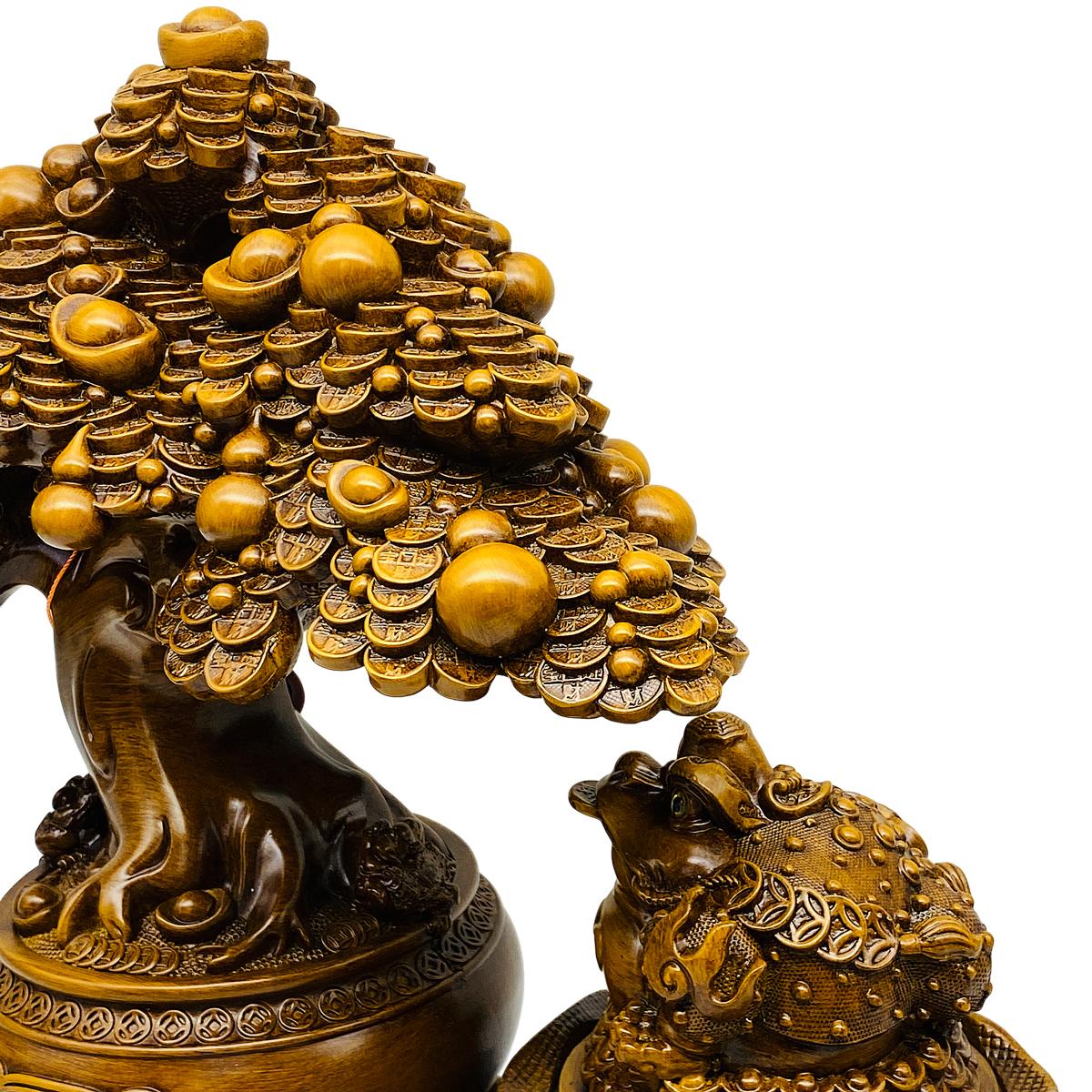 Cây Kim Tiền Cóc Tài Lộc 38 cm - Trang Trí Tết - QSCB