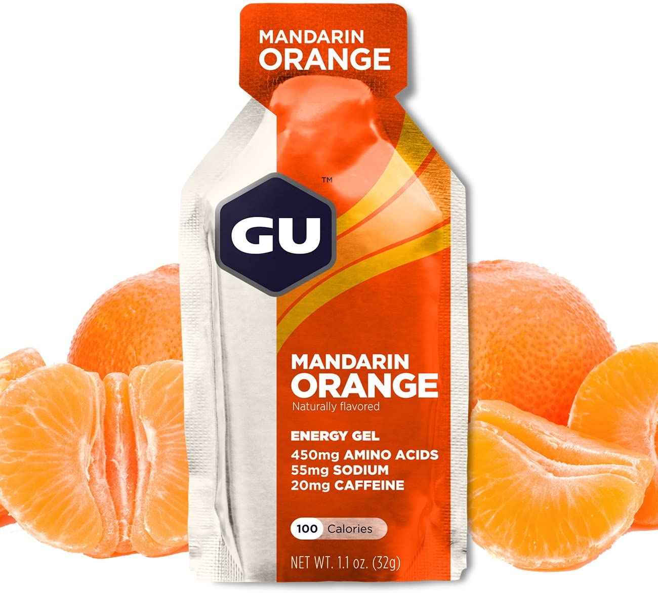 (COMBO 6 GÓI) GU Energy Gel Năng Lượng Chạy Bộ Madarine Orange - Hương Cam Thượng Hạng - Combo 6 Gói