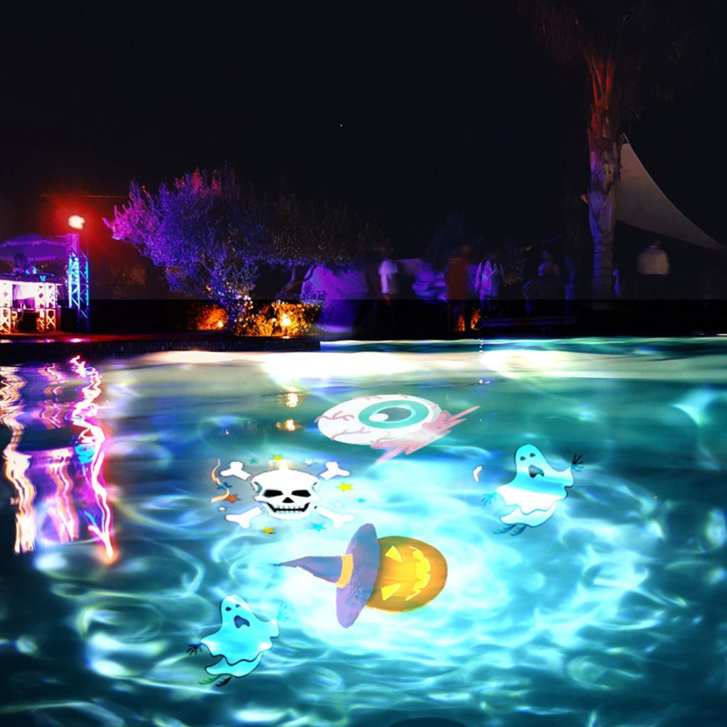 Dural Head Projector Lamp with Remote Control for Home Christmas Party