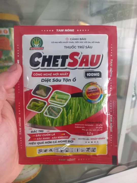 Thuốc trừ sâu CHETSAU 100WG 12g