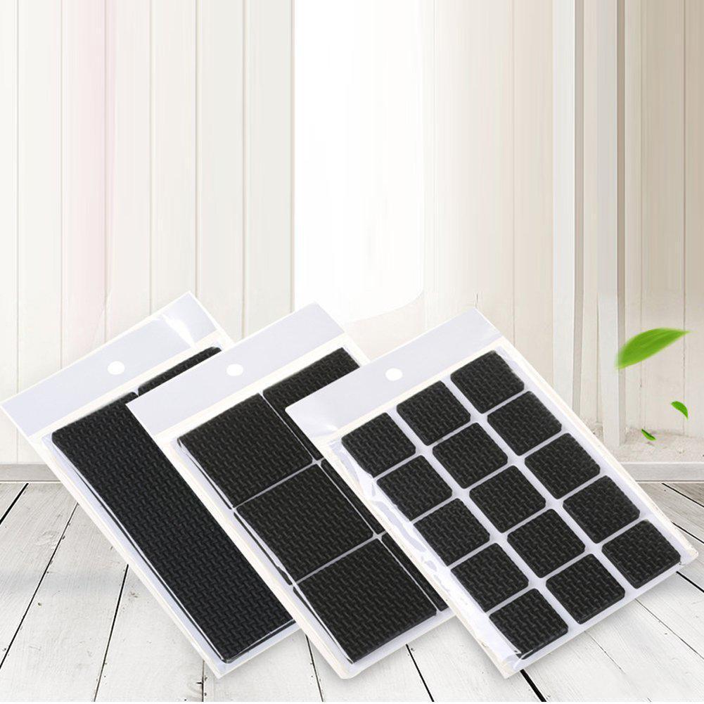 Miếng Lót Chân Ghế, Bàn, Giường, Tủ Hình Vuông (30 Miếng)