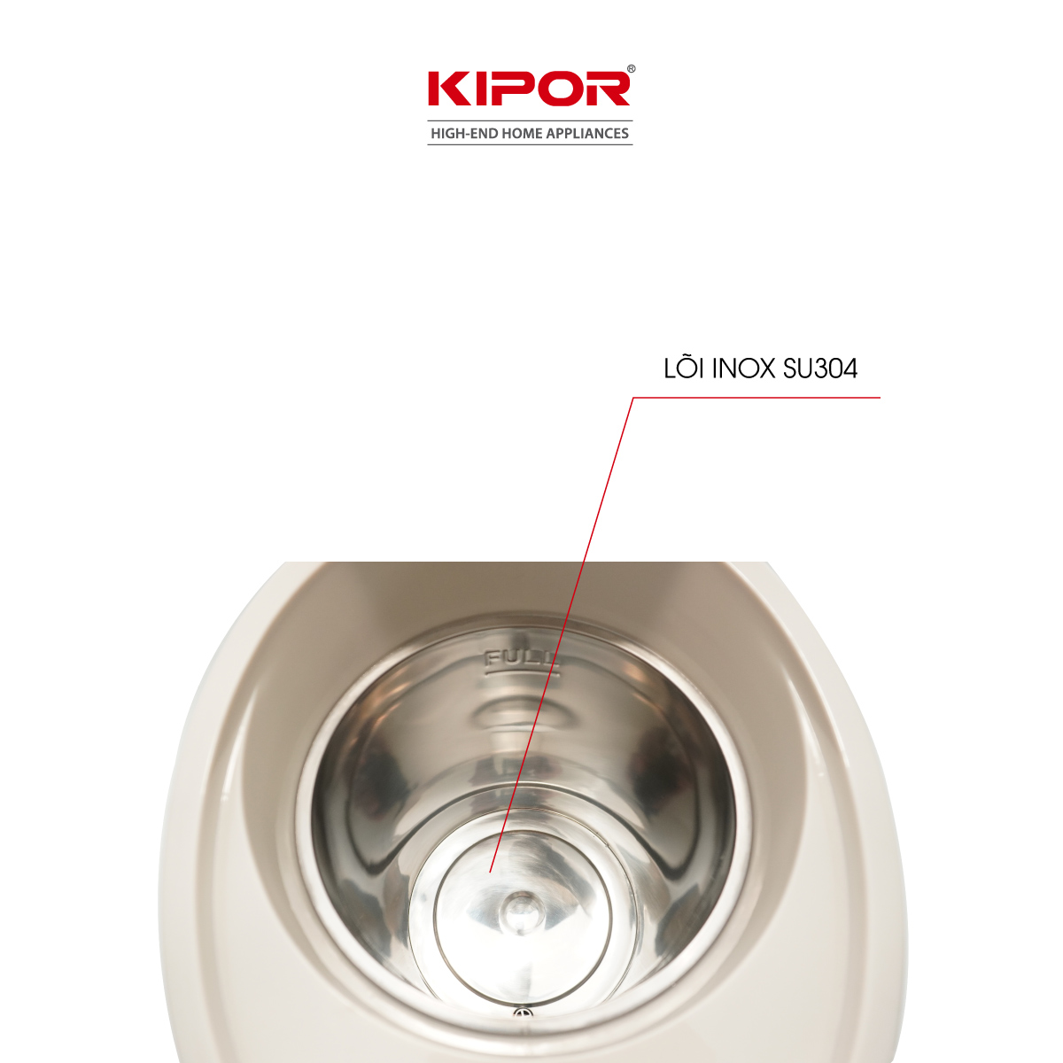 Bình thuỷ điện KIPOR KP-EP642 - 4,2L - Ruột bình inox 304 -  Đun sôi nhanh, có tay cầm, chế độ tự bật, tự ngắt, 3 chế độ lấy nước - Hàng chính hãng