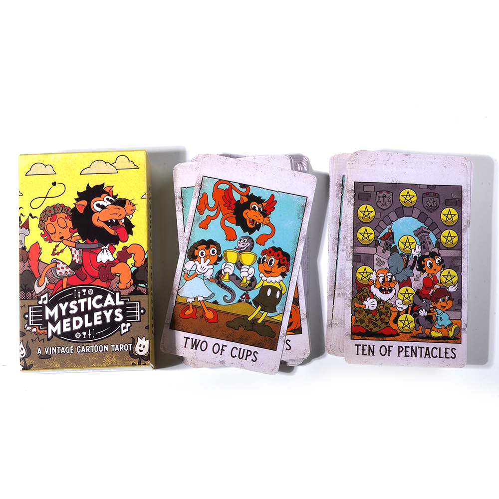Bộ Bài Mystical Medleys Tarot 78 lá bài tặng đá thanh tẩy
