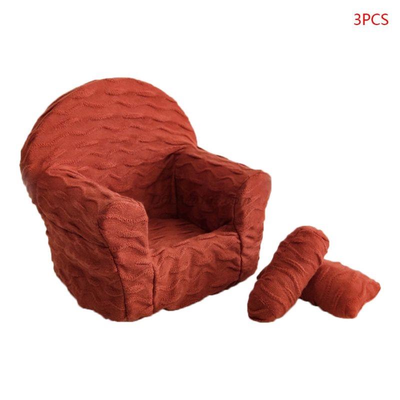 3 Cái/bộ Bé Sơ Sinh Tạo Dáng Ghế Sofa Mini Tay Ghế Gối Trẻ Sơ Sinh Đạo Cụ Chụp Ảnh Poser Phụ Kiện Chụp Ảnh