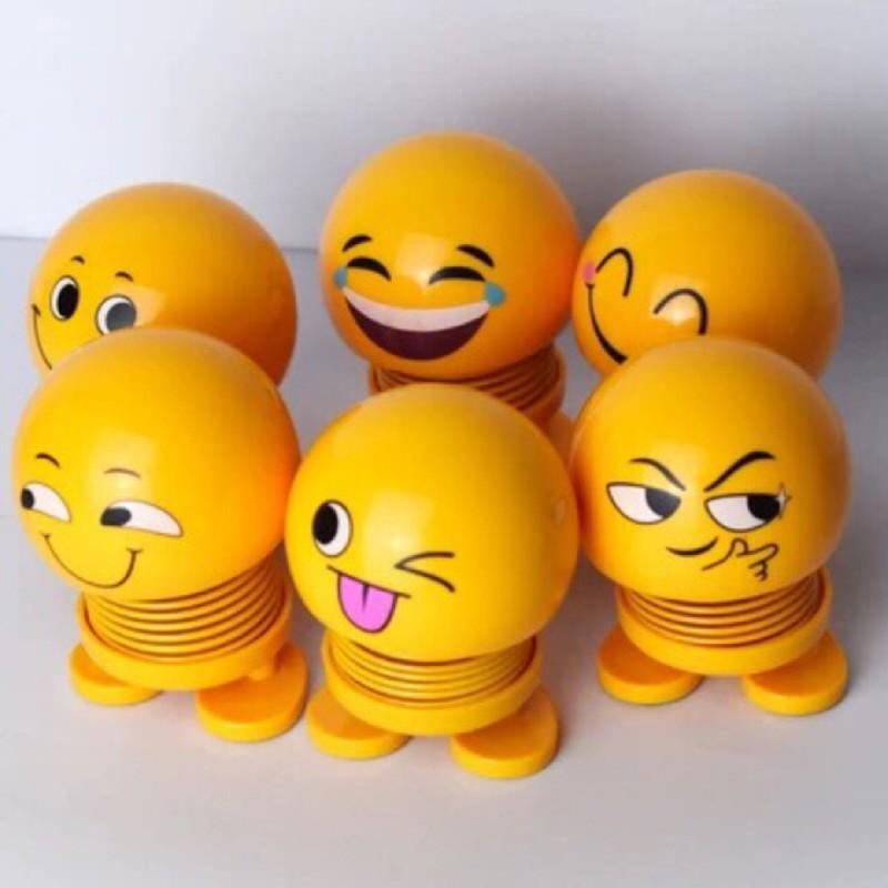 Con nhún- CON CƯỜI EMOJI LÒ XO kute