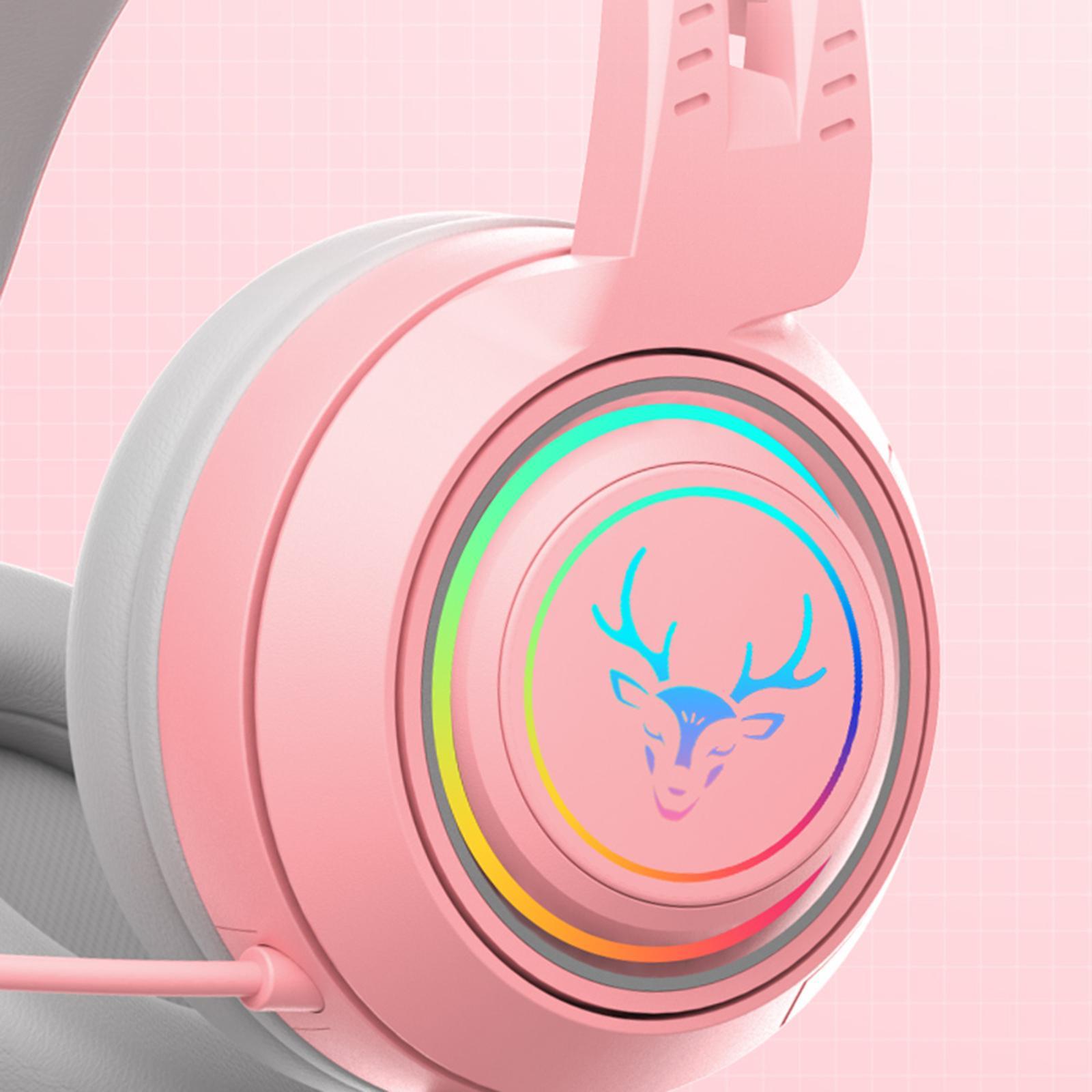 Wired Gaming Headset with Microphone 3.5mm USB Lightweight for