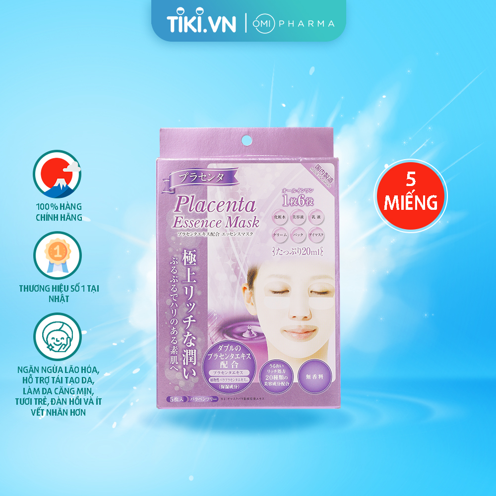 Mặt nạ chống lão hóa tinh chất nhau thai cừu Placenta G Face Mask PL