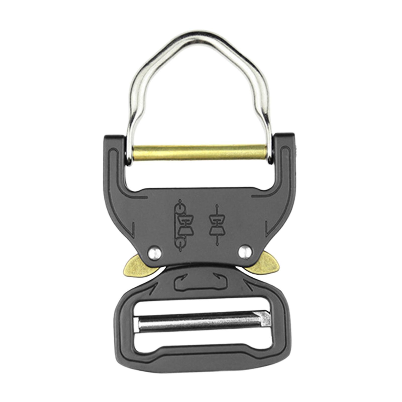 Quick Release Buckle 1.5inch Belt Buckle Hook for Luggage Strap Backpack Bag