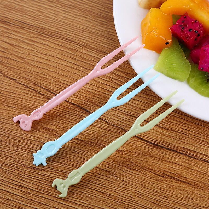BỘ 50 NĨA NHỰA GHIM TRÁI CÂY.