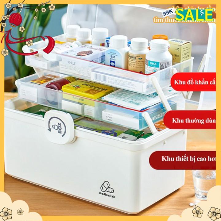 Hộp đựng đồ, dụng cụ sơ cứu khẩn cấp Medical Kit