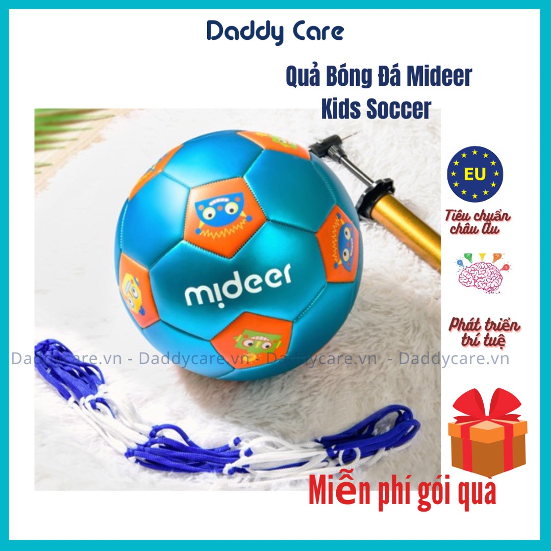 Bóng Hơi Bóng Đá Cho Bé Kids Soccer, Đồ Chơi Vận Động Cho Bé 2,3,4,5,6,7 tuổi