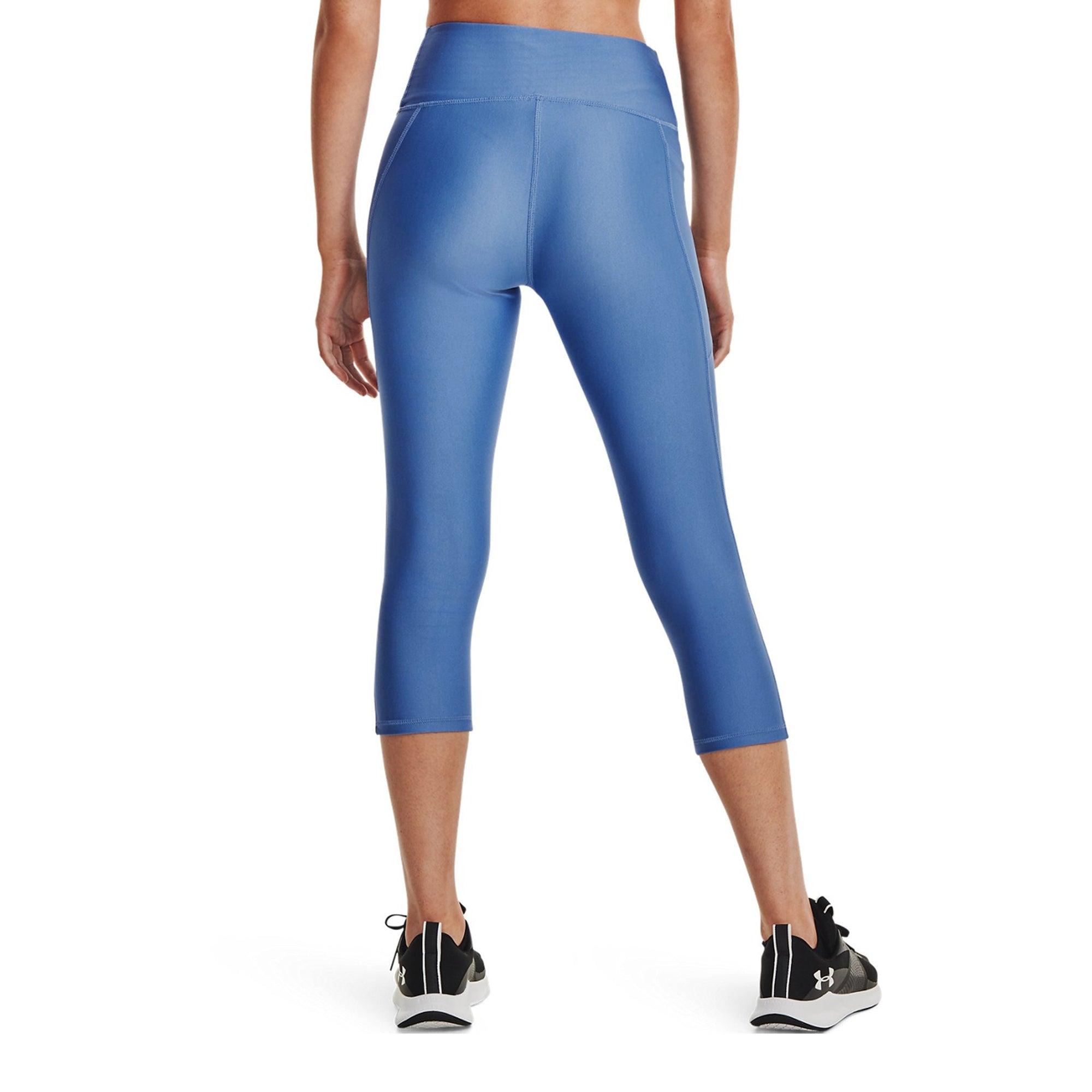 Quần legging thể thao nữ Under Armour HeatGear Armour No-Slip Waistband Capris - 1365334-488
