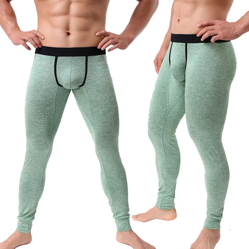 Quần Lót Nam Quần Lót Sinh Nhiệt Đáy Thu Giữ Ấm Mùa Đông Dài Mỏng Johns Quần Legging Nhiệt Quần Chắc Chắn Quần Lót XL